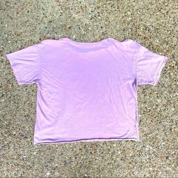 AEO I Want My MTV Distressed Crop Graphic Tee L - Picture 9 of 10